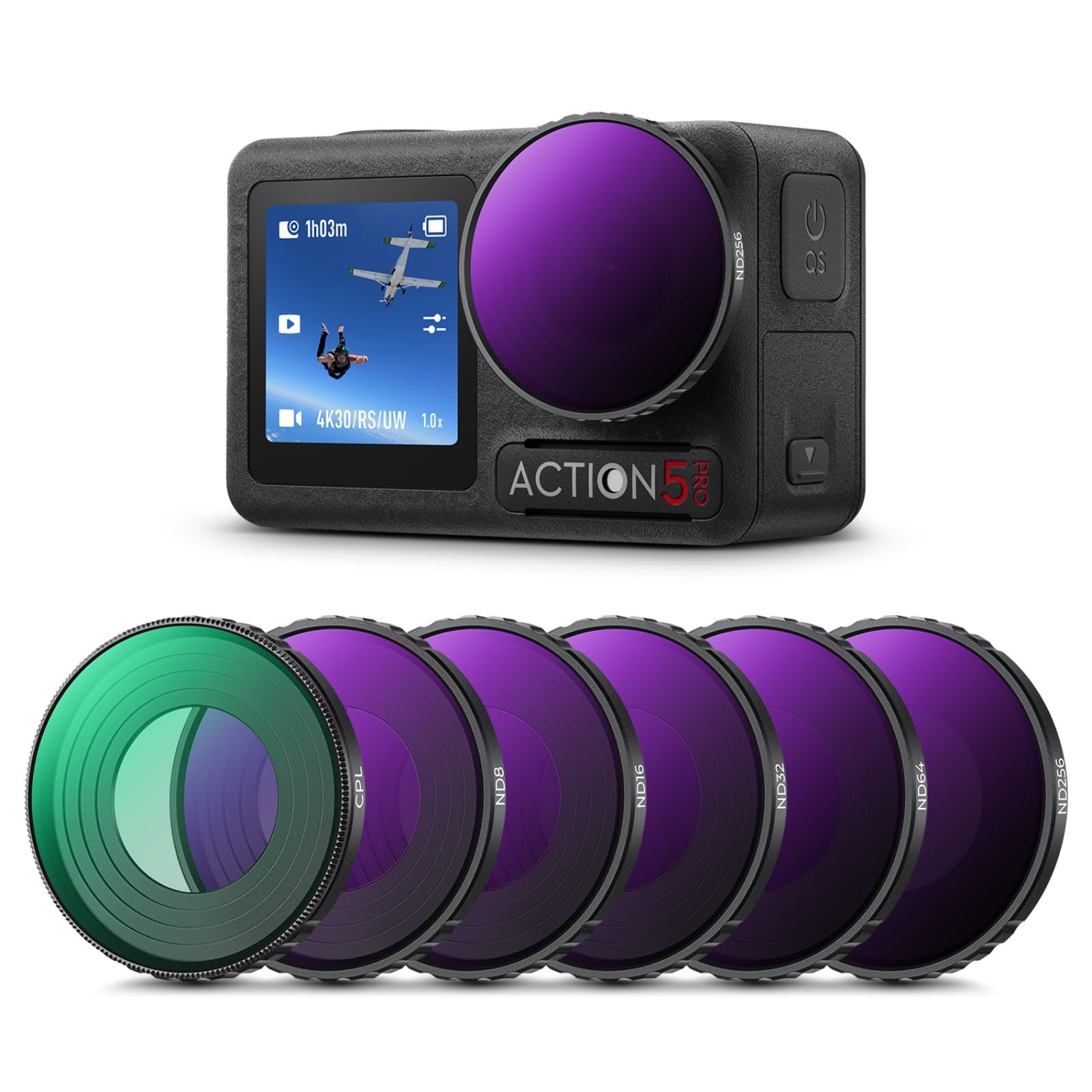 Набор фильтров Concept для DJI Osmo Action PRO Фильтр ND Нейтральный фильтр Фильтр CPL Поляризационный фильтр Защита объектива Оптическое стекло AGC Высокий
Набор фильтров Concept для DJI Osmo Action PRO Фильтр ND Нейтральный фильтр Фильтр CPL Поляризационный фильтр Защита объектива Оптическое стекло AGC Высокий
