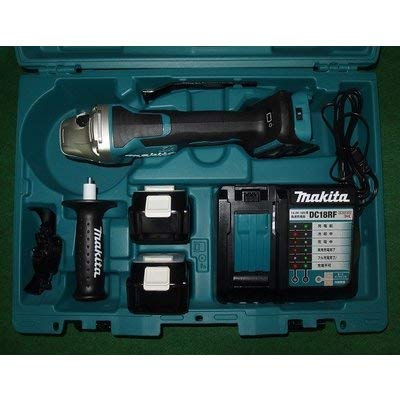 Makita 100mm Rechargeable Disc Grinder 18V6Ah 2 Case Included GA418DRGX Batteries, Charger,
Makita 100mm Rechargeable Disc Grinder 18V6Ah 2 Case Included GA418DRGX Batteries, Charger,