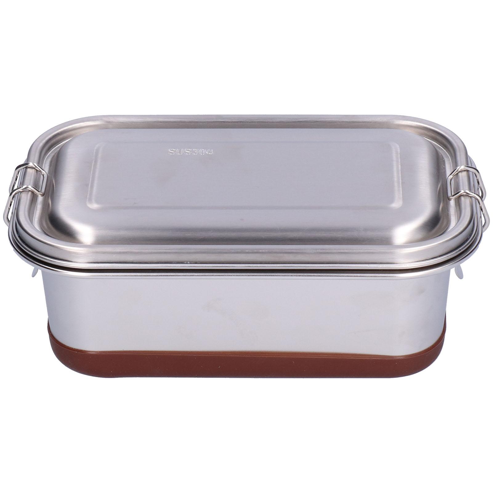 Контейнер для еды из нержавеющей стали, ланч-бокс бенто, водонепроницаемый, герметичный, для офиса, кемпинга, пикников
Контейнер для еды из нержавеющей стали, ланч-бокс бенто, водонепроницаемый, герметичный, для офиса, кемпинга, пикников