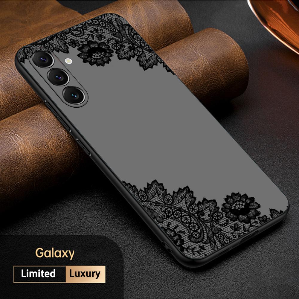Art Lace print Black pattern design Phone Case For Samsung Galaxy S26 S25 S24 S23 S22 S21 Plus Ultra Note20 Soft Black Galaxy S25 Edge
Art Lace print Black pattern design Phone Case For Samsung Galaxy S26 S25 S24 S23 S22 S21 Plus Ultra Note20 Soft Black Galaxy S25 Edge