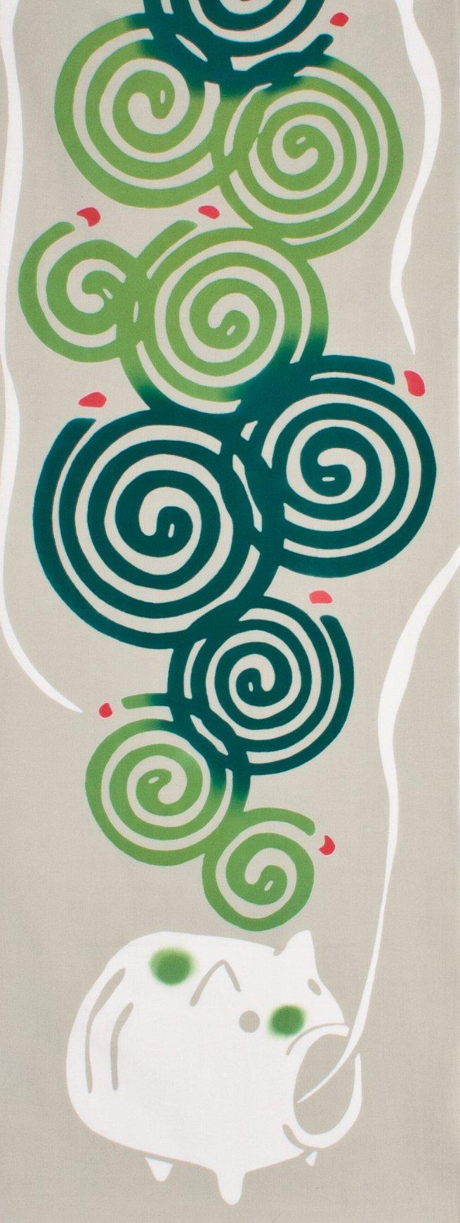 Prairie Dog Wabunka Tenugui Hand Summer Made in Japan 33 x 90cm Towel, Pattern, Chū-dyed, (Mosquito Coil), Size Approx.
Prairie Dog Wabunka Tenugui Hand Summer Made in Japan 33 x 90cm Towel, Pattern, Chū-dyed, (Mosquito Coil), Size Approx.