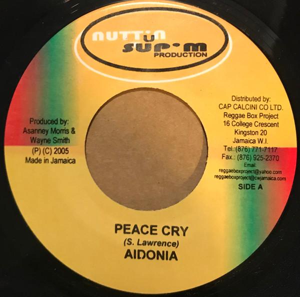 7inch Record IDONIA / MARVIN BINNS - Peace Cry / Why The War NONE Nutt n Tu Sup m 2005 Jamaica Reggae, Ska & Dub Used
7inch Record IDONIA / MARVIN BINNS - Peace Cry / Why The War NONE Nutt n Tu Sup m 2005 Jamaica Reggae, Ska & Dub Used