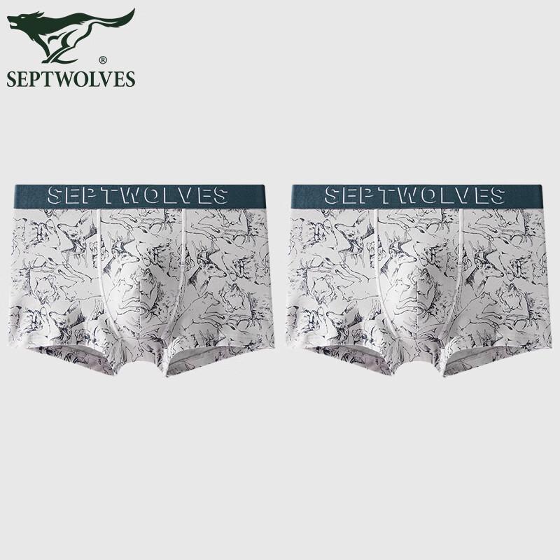 SEPTWOLVES Men s Pure Cotton Antibacterial Boxer Briefs L
SEPTWOLVES Men s Pure Cotton Antibacterial Boxer Briefs L