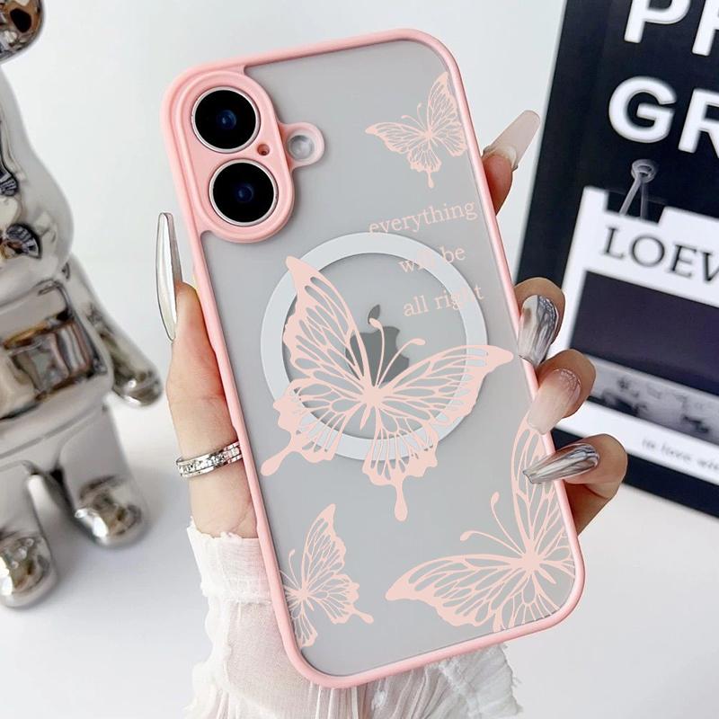 Magnetic Solid Color Edges Case for iPhone 16 Pro Max 15 14 Plus 13 12 Mini 11 Pro Max 8 7 Pink Butterfly Soft Edges Hard Clear Phone Case iPhone 16 чёрный
Magnetic Solid Color Edges Case for iPhone 16 Pro Max 15 14 Plus 13 12 Mini 11 Pro Max 8 7 Pink Butterfly Soft Edges Hard Clear Phone Case iPhone 16 чёрный