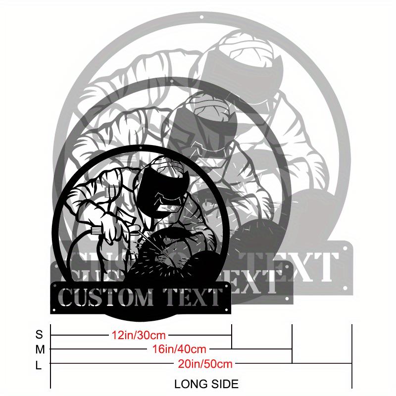 Exclusive Custom Welder Metal Sign Garage Workshop Wall Decor Heavy Duty TYDZ002683-30cm
Exclusive Custom Welder Metal Sign Garage Workshop Wall Decor Heavy Duty TYDZ002683-30cm