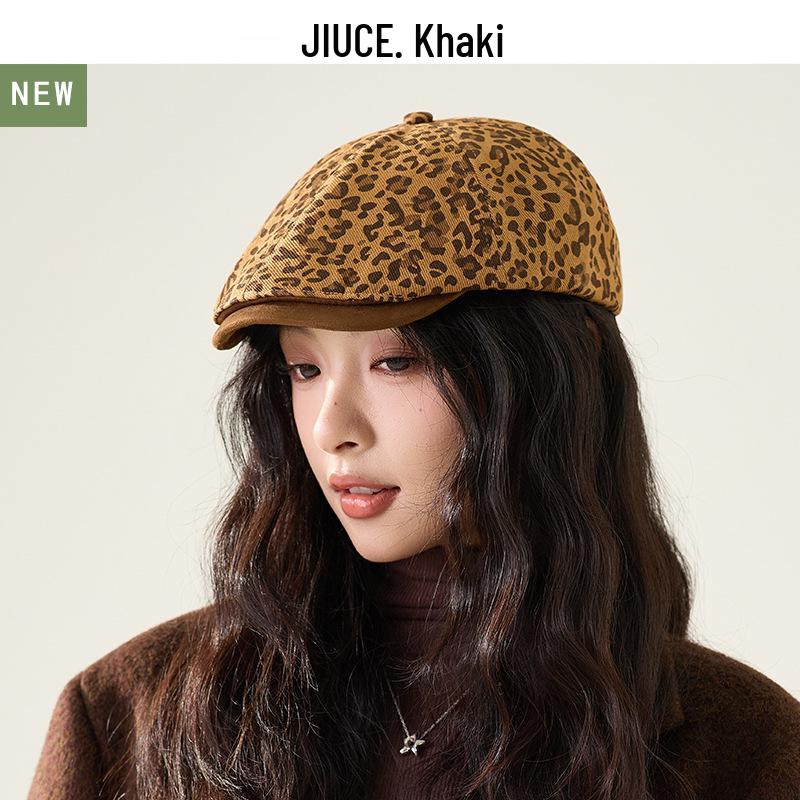 Women s Retro Leopard Print Beret - Breathable, Slimming, Versatile, Large Circumference, Early Autumn Style. M (56-58cm)
Women s Retro Leopard Print Beret - Breathable, Slimming, Versatile, Large Circumference, Early Autumn Style. M (56-58cm)