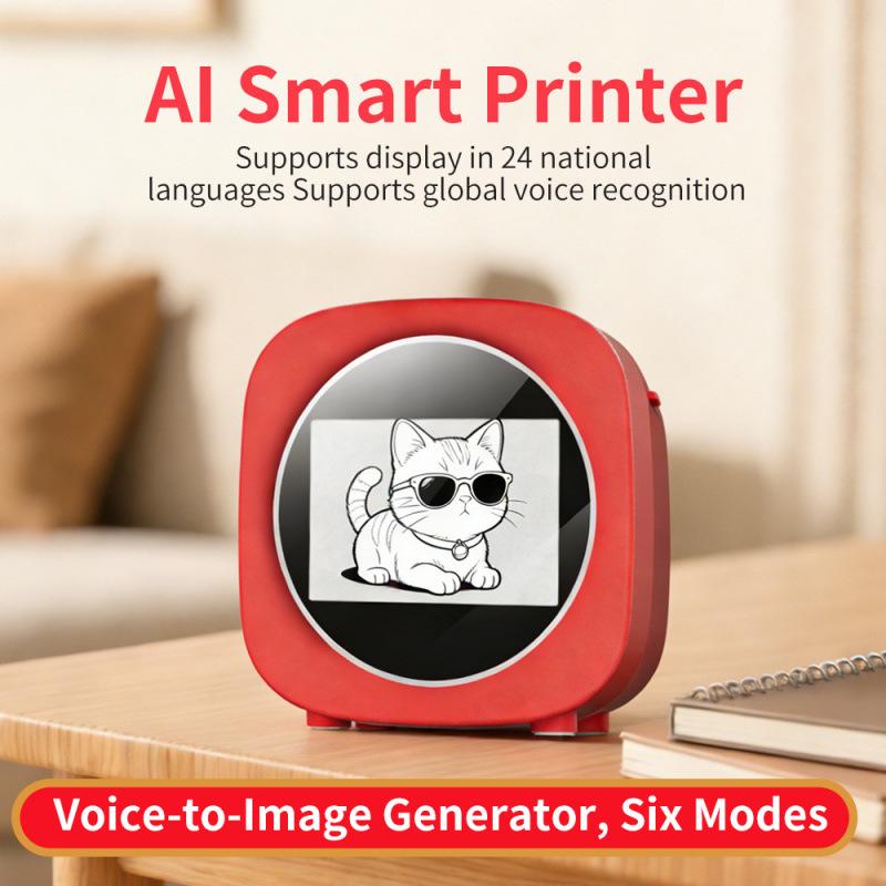AI Voice-Controlled Instant HD Thermal Photo Printer
AI Voice-Controlled Instant HD Thermal Photo Printer
