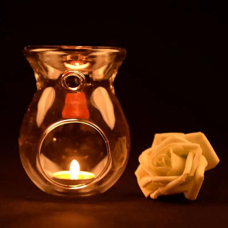 Hot Nordic Home Decor Glass Candle Heat Resistant Oil Furnace Aroma Burner Holder Candlestick Vase Romantic Wedding Decoration
Hot Nordic Home Decor Glass Candle Heat Resistant Oil Furnace Aroma Burner Holder Candlestick Vase Romantic Wedding Decoration