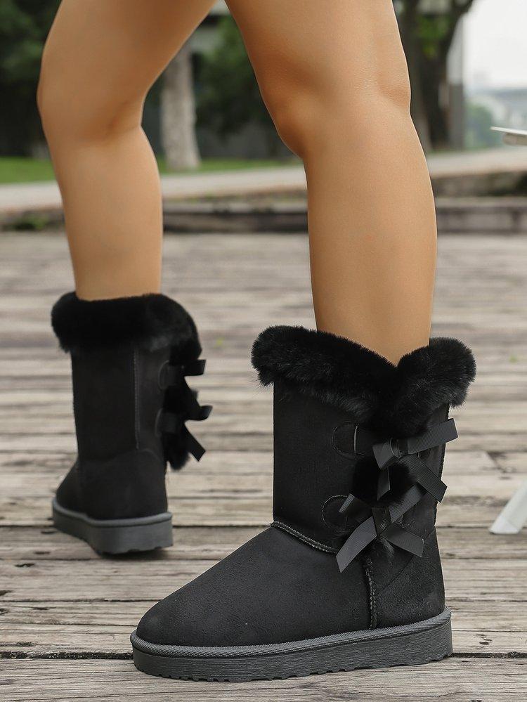 Large size new medium tube winter women s snow boots medium and high boots bow fashion velvet snow boots 37 чорний
Large size new medium tube winter women s snow boots medium and high boots bow fashion velvet snow boots 37 чорний