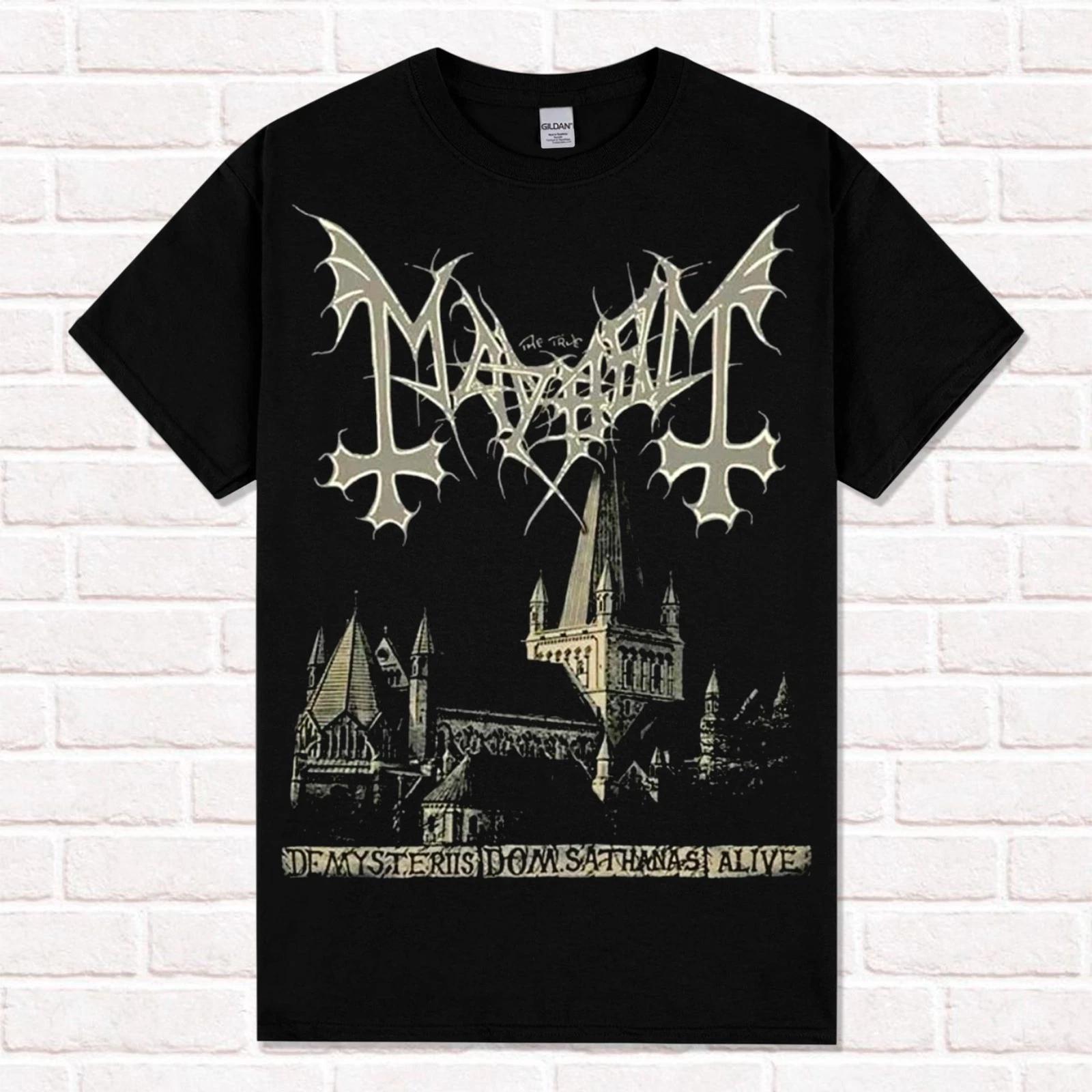 Mayhem De Mysteriis Dom Sathanas T-Shirt. True Norwegian Black Metal Style. 3XL
Mayhem De Mysteriis Dom Sathanas T-Shirt. True Norwegian Black Metal Style. 3XL