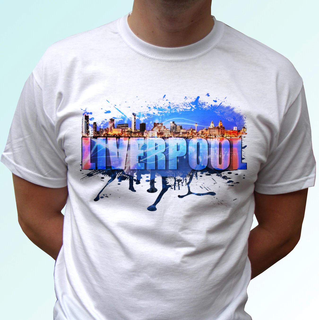 Liverpool white kids boys T-Shirt skyline city top scouser gift s s kids sizes 110
Liverpool white kids boys T-Shirt skyline city top scouser gift s s kids sizes 110