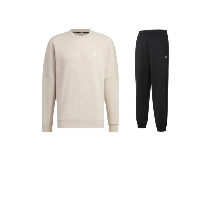 Adidas Letter Print Crew Neck Свободная толстовка с длинными рукавами и эластичные однотонные длинные брюки Повседневный спортивный комплект IV7603+-IK7328 XL
Adidas Letter Print Crew Neck Свободная толстовка с длинными рукавами и эластичные однотонные длинные брюки Повседневный спортивный комплект IV7603+-IK7328 XL