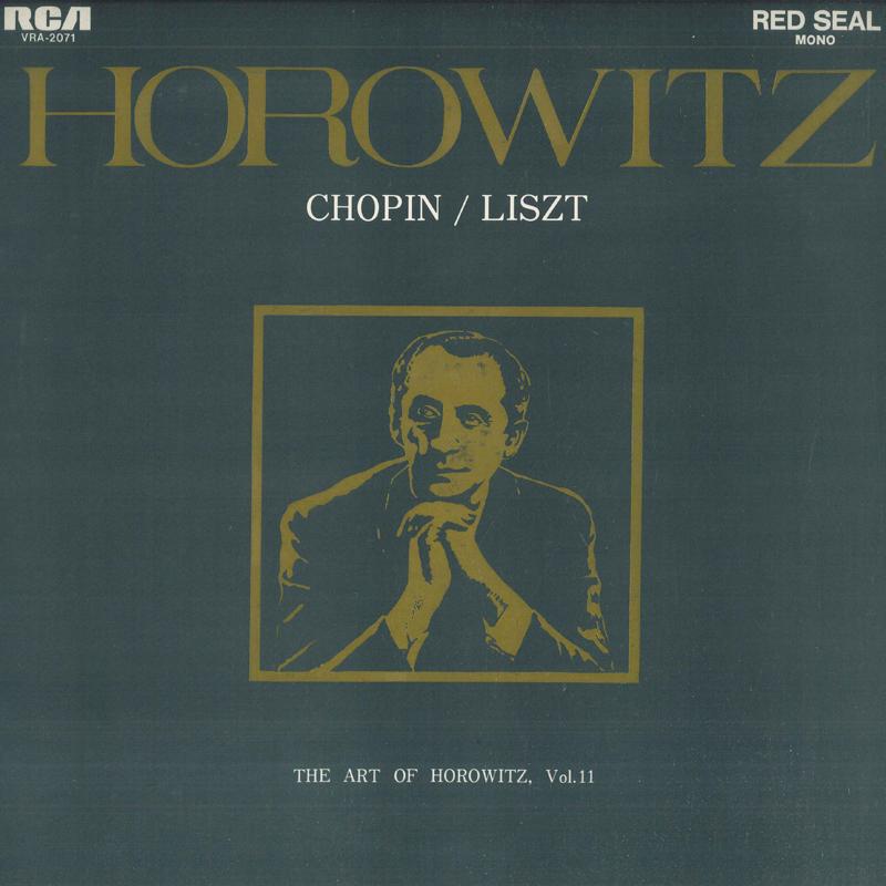 LP Record VLADIMIR HOROWITZ Art Of Horowitz Vol. 11 Chopin Li VRA2071 RCA RED SEAL Japan Classical Used
LP Record VLADIMIR HOROWITZ Art Of Horowitz Vol. 11 Chopin Li VRA2071 RCA RED SEAL Japan Classical Used