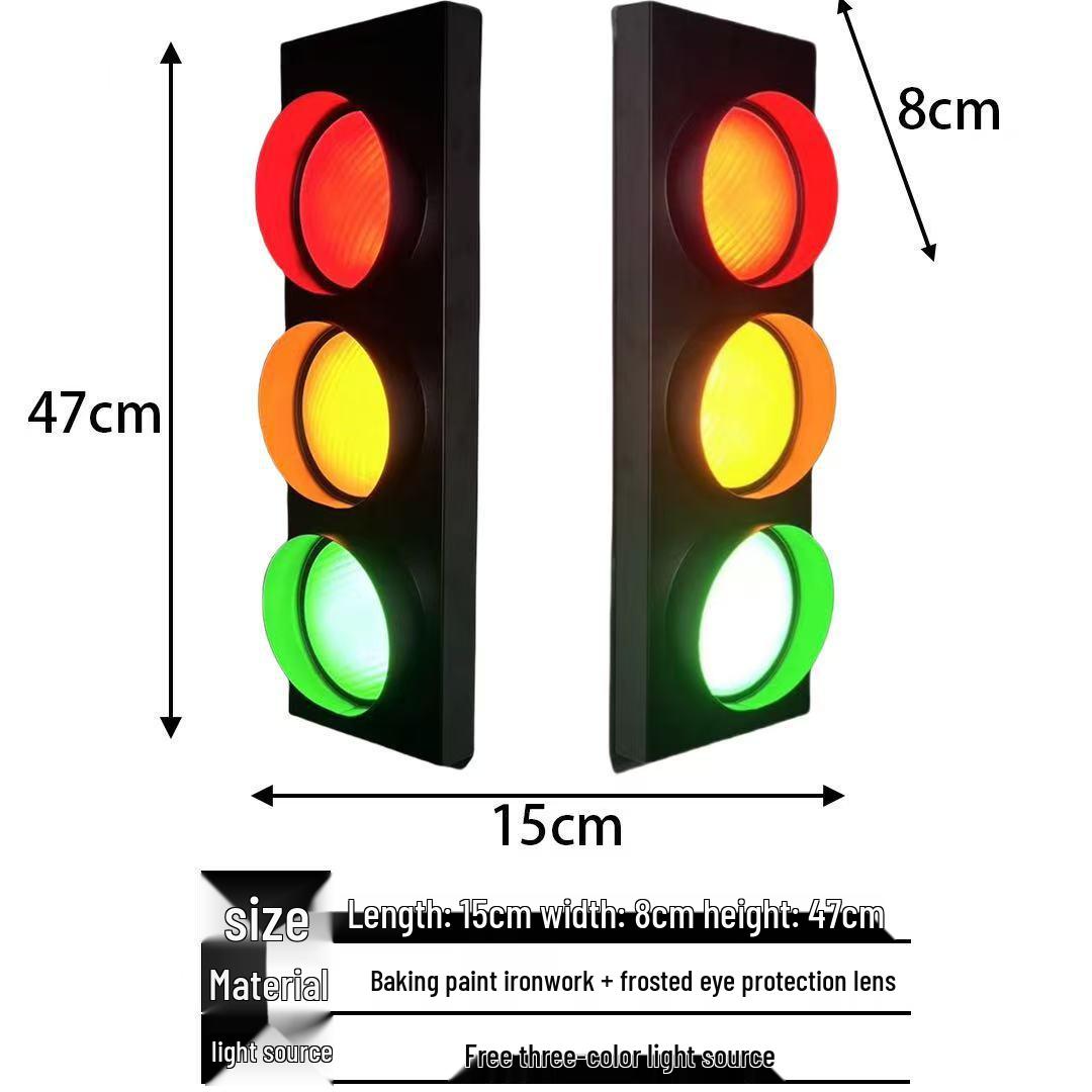 Industrial Retro LED Traffic Light Wall Lamp for Bar or Gallery Decor
Industrial Retro LED Traffic Light Wall Lamp for Bar or Gallery Decor