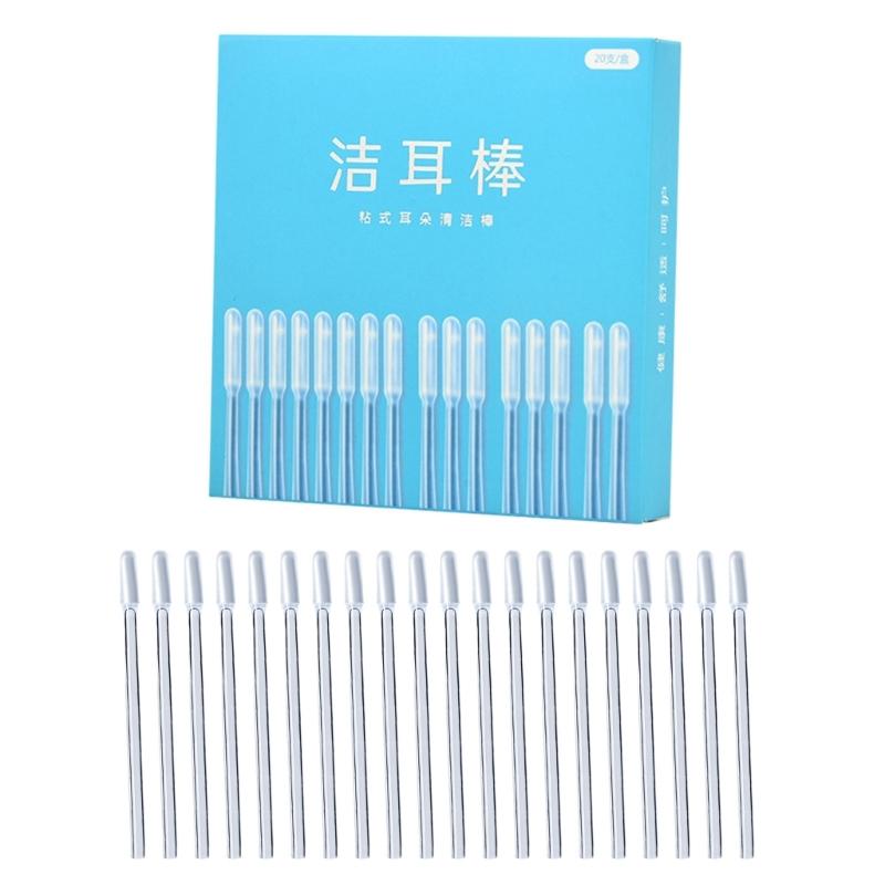 20Pcs Gentle Ear Care Kit Disposable Sticky Ear Cleaners for Family Ear Health Maintenance Travel Friendly Ear Care 1
20Pcs Gentle Ear Care Kit Disposable Sticky Ear Cleaners for Family Ear Health Maintenance Travel Friendly Ear Care 1