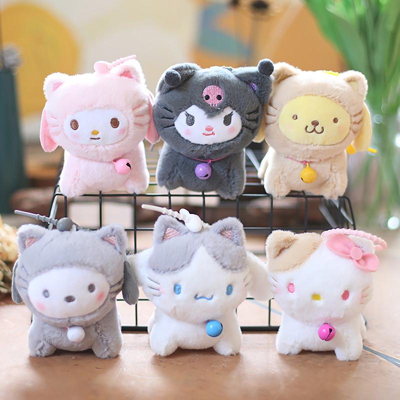 Kawaii Cartoon Sanrio Kuromi Plush Dolls Soft Stuffed Doll Toy Cute Plush Keychain Backpack Pendant For Kid Girl Gifts
Kawaii Cartoon Sanrio Kuromi Plush Dolls Soft Stuffed Doll Toy Cute Plush Keychain Backpack Pendant For Kid Girl Gifts
