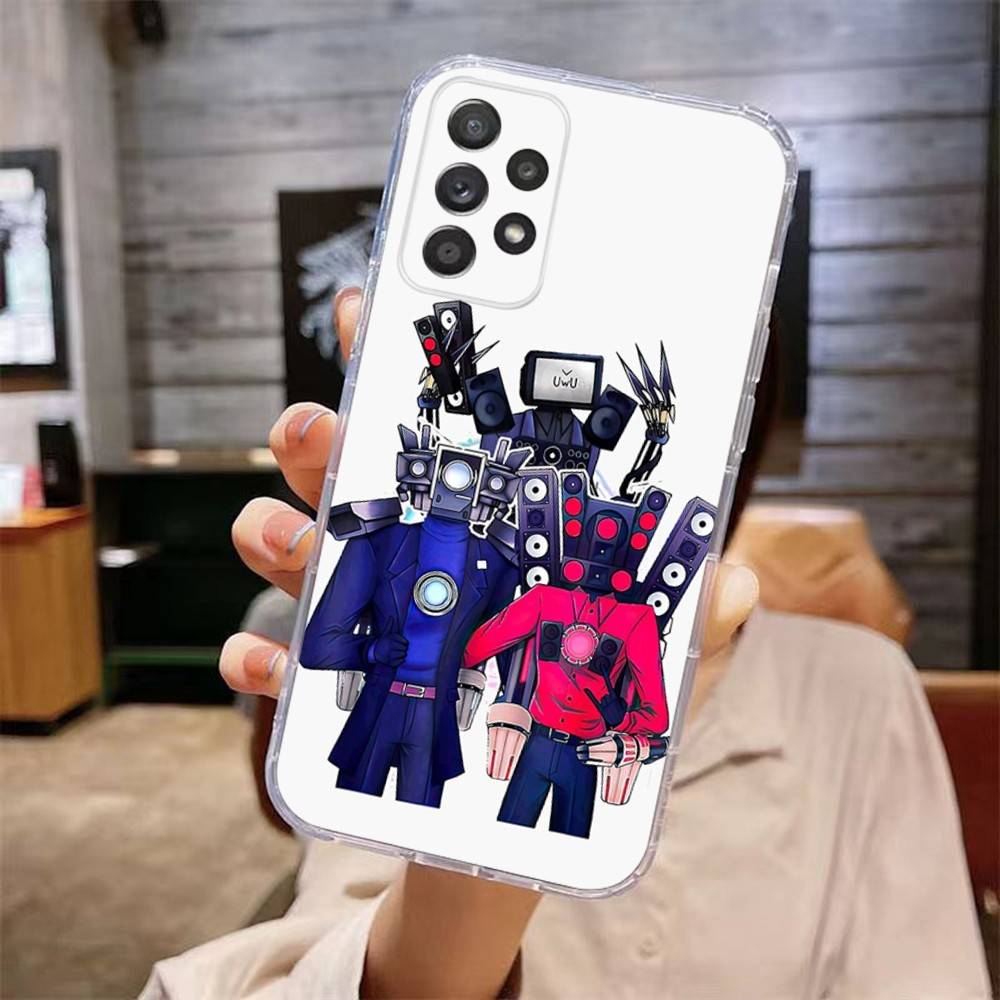 Skibidi Toilet Phone Case For Samsung Galaxy A,71,70,52,51,40,31,50,50S,30S,21S,12,10,Note20ultra Transparent Cover samsunga714g
Skibidi Toilet Phone Case For Samsung Galaxy A,71,70,52,51,40,31,50,50S,30S,21S,12,10,Note20ultra Transparent Cover samsunga714g