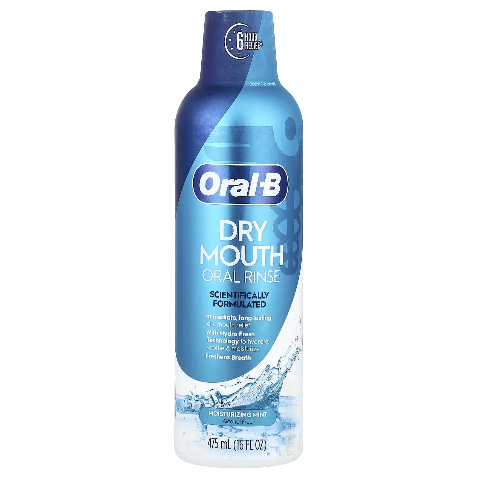 Oral-B, ополаскиватель для полости рта, увлажняющий, мятный, 16 жидких унций (475 мл)
Oral-B, ополаскиватель для полости рта, увлажняющий, мятный, 16 жидких унций (475 мл)