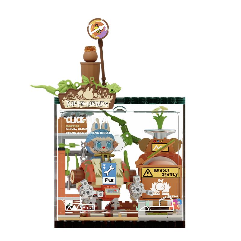 New POP MART Pop Blocks Labubu The Monsters Forest Secret Base Series Blocks Click Fix Lab P10003 Building Block PPMT-2405-0607 KaCha Repair
New POP MART Pop Blocks Labubu The Monsters Forest Secret Base Series Blocks Click Fix Lab P10003 Building Block PPMT-2405-0607 KaCha Repair