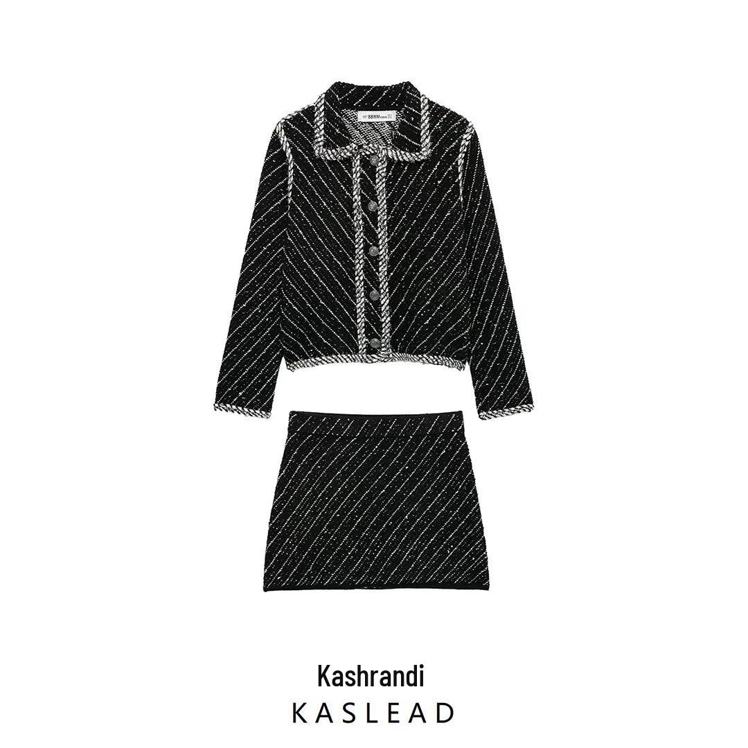 2024 Women s Winter Patchwork Lapel Knitted Cardigan Skirt - European & American Style Small
2024 Women s Winter Patchwork Lapel Knitted Cardigan Skirt - European & American Style Small
