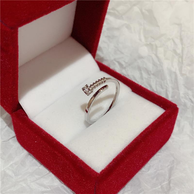 Design Sense Xiaoxiangfeng Nail Ring Women s Personality Opening Ring New Trendy Ring adjustable open ring
Design Sense Xiaoxiangfeng Nail Ring Women s Personality Opening Ring New Trendy Ring adjustable open ring