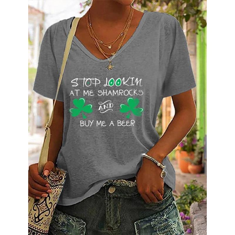 Летний топ с V-образным вырезом и принтом 3D Butterfly Clover, модные повседневные женские футболки с короткими рукавами XS
Летний топ с V-образным вырезом и принтом 3D Butterfly Clover, модные повседневные женские футболки с короткими рукавами XS