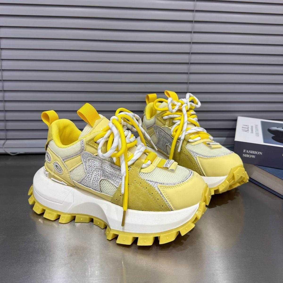 Sports color matching women s spring and summer new small and versatile casual Forrest Gump sports shoes 40 жовтий
Sports color matching women s spring and summer new small and versatile casual Forrest Gump sports shoes 40 жовтий