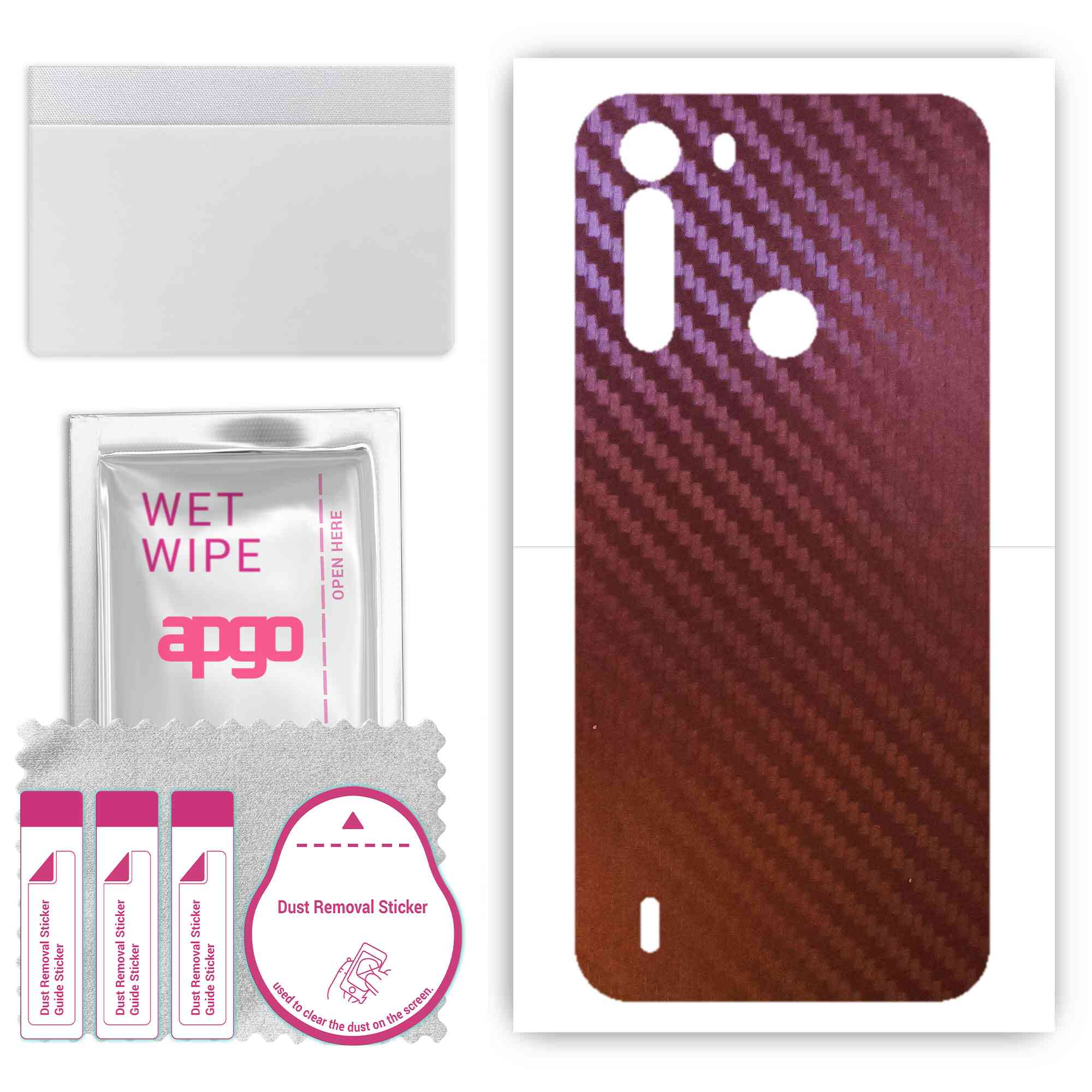 apgo skin sticker film foil vinyl for the BACK compatible with Motorola One Fusion, scratch-resistant, easy to install - Carbon Chameleon CAKA5
apgo skin sticker film foil vinyl for the BACK compatible with Motorola One Fusion, scratch-resistant, easy to install - Carbon Chameleon CAKA5