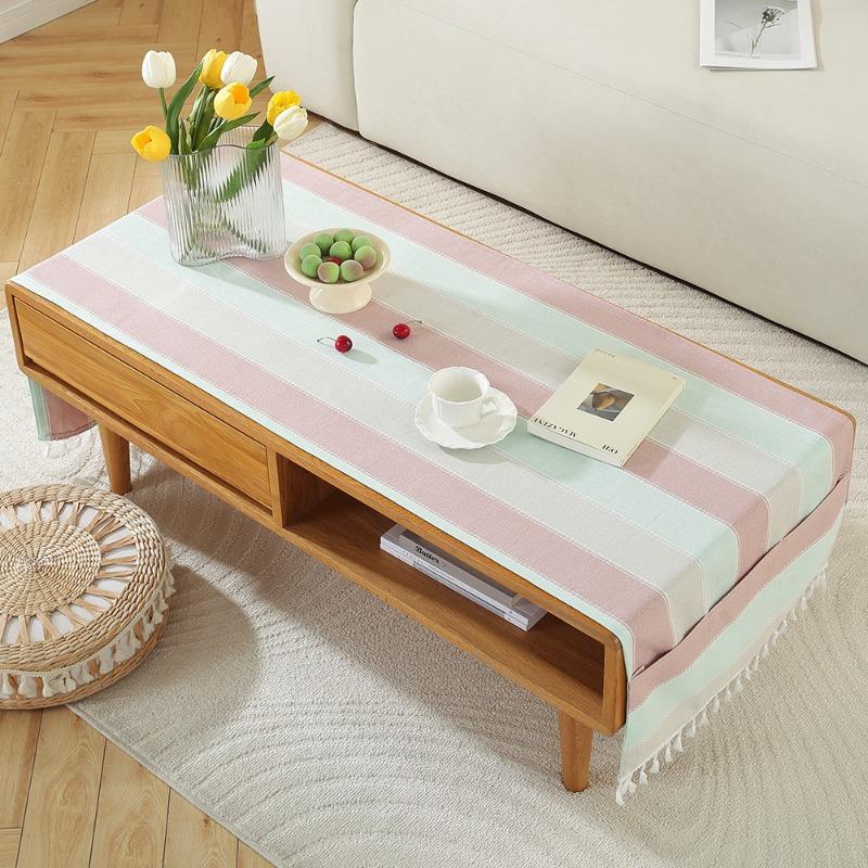 Thick Hanging Nordic Striped Tablecloth Dustproof Dining Table Cloth Premium Coffee Tablecloth Desk Office Cover Multi Functional Decorative Fabric 40x95cm
Thick Hanging Nordic Striped Tablecloth Dustproof Dining Table Cloth Premium Coffee Tablecloth Desk Office Cover Multi Functional Decorative Fabric 40x95cm