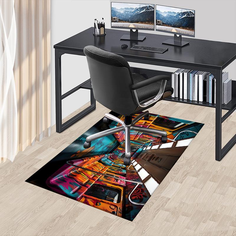 graffiti art Crystal Velvet Office chair mat Area Rug - Non-Slip, Floor Mat, Office Desk Chair Rugs,Christmas Gift-1106208 60cm by 90cm
graffiti art Crystal Velvet Office chair mat Area Rug - Non-Slip, Floor Mat, Office Desk Chair Rugs,Christmas Gift-1106208 60cm by 90cm