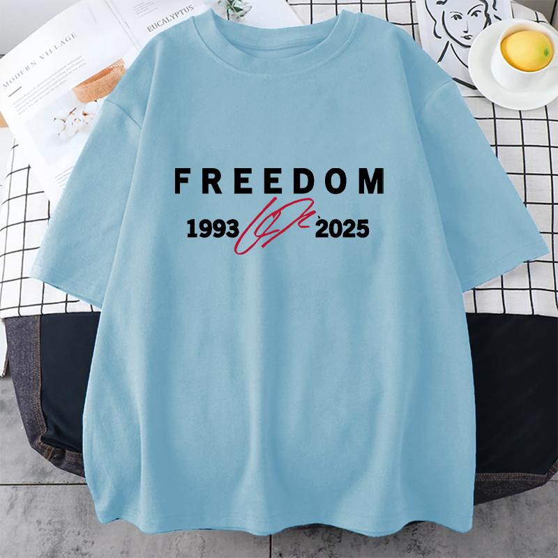 Freedom Red Signature 19932025 Charlie Kirk Tribute Faith Christian Clothing Unisex Women Cotton Short Sleeve Top Vintage Tshirt 2XL
Freedom Red Signature 19932025 Charlie Kirk Tribute Faith Christian Clothing Unisex Women Cotton Short Sleeve Top Vintage Tshirt 2XL