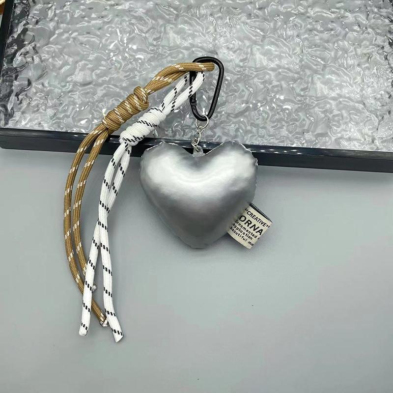Корейский брелок-сердечко, плетеный веревочный брелок для ключей, держатель для ключей от машины для женщин, подвеска для сумки, шармы для сумочки, украшение для ключей
Корейский брелок-сердечко, плетеный веревочный брелок для ключей, держатель для ключей от машины для женщин, подвеска для сумки, шармы для сумочки, украшение для ключей