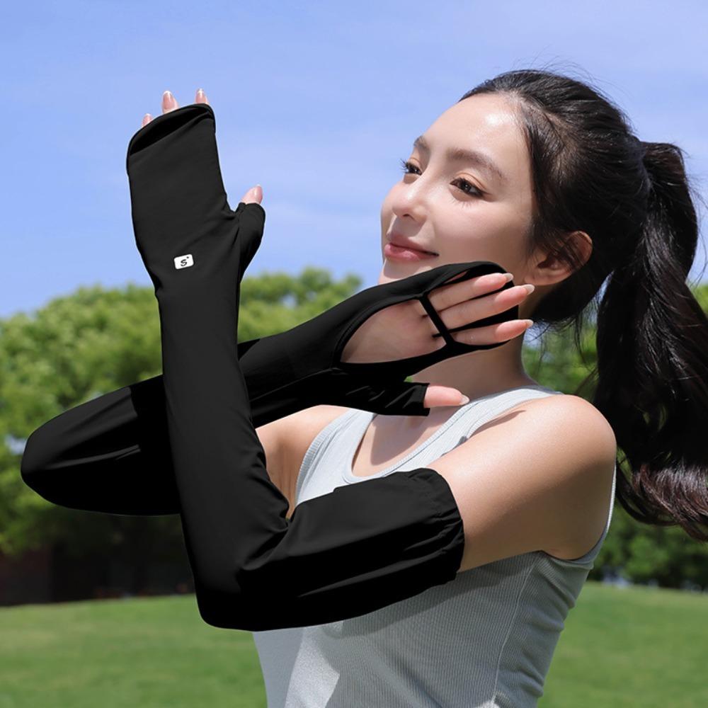 Protect Hand Sunscreen Sleeve Full Wrap Cycling Sleeve Gloves Thin Ice Silk Sleeves Women светло-серый
Protect Hand Sunscreen Sleeve Full Wrap Cycling Sleeve Gloves Thin Ice Silk Sleeves Women светло-серый