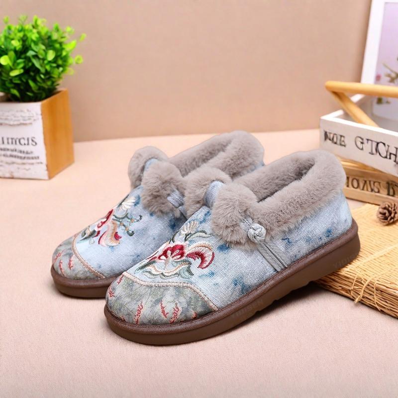 Women s ethnic cloth shoes warm mother shoes cotton shoes piled thickened embroidered shoes 41 синій
Women s ethnic cloth shoes warm mother shoes cotton shoes piled thickened embroidered shoes 41 синій