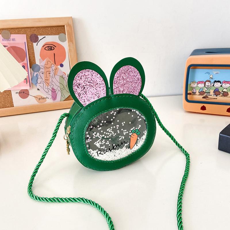 Adorable Rabbit Design Girls Purse With Glittery Liquid Sand Effect Ideal For Kids
Adorable Rabbit Design Girls Purse With Glittery Liquid Sand Effect Ideal For Kids