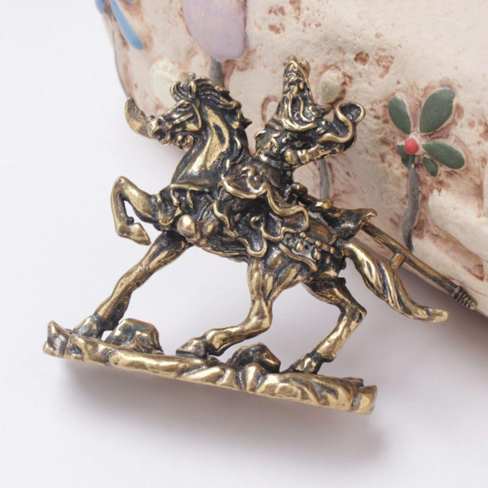 Chinese God Antique Ornaments War Horse Statue Guan Gong Sculptures Office Desk Ornaments
Chinese God Antique Ornaments War Horse Statue Guan Gong Sculptures Office Desk Ornaments