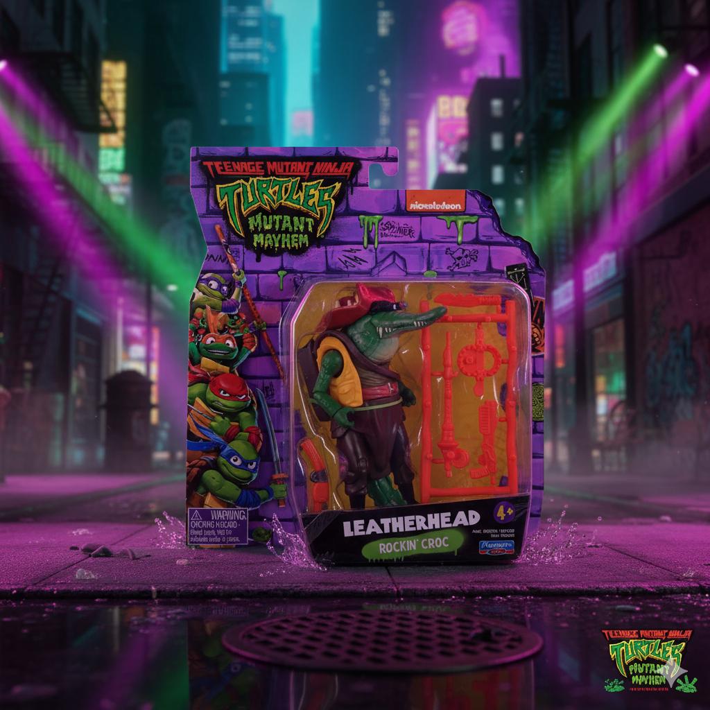 Фігурка Черепашки-Ніндзя Лезерхед Leatherhead TMNT Погром Мутантів 11,5 см 11.5 зелений
Фігурка Черепашки-Ніндзя Лезерхед Leatherhead TMNT Погром Мутантів 11,5 см 11.5 зелений