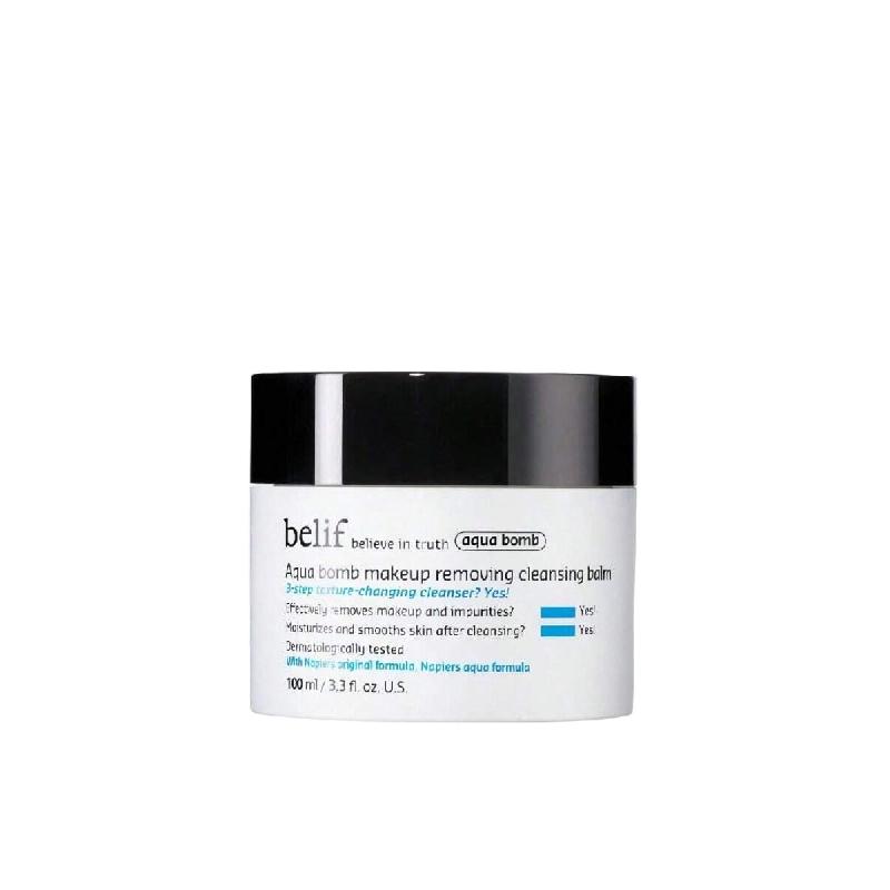 belif Aqua Bomb Cleansing Balm Makeup Remover 100ml , Hydrate & Deep Cleanse In 1 Step, No Mess Clean Up, Balm To Oil Cleanser Formula
belif Aqua Bomb Cleansing Balm Makeup Remover 100ml , Hydrate & Deep Cleanse In 1 Step, No Mess Clean Up, Balm To Oil Cleanser Formula