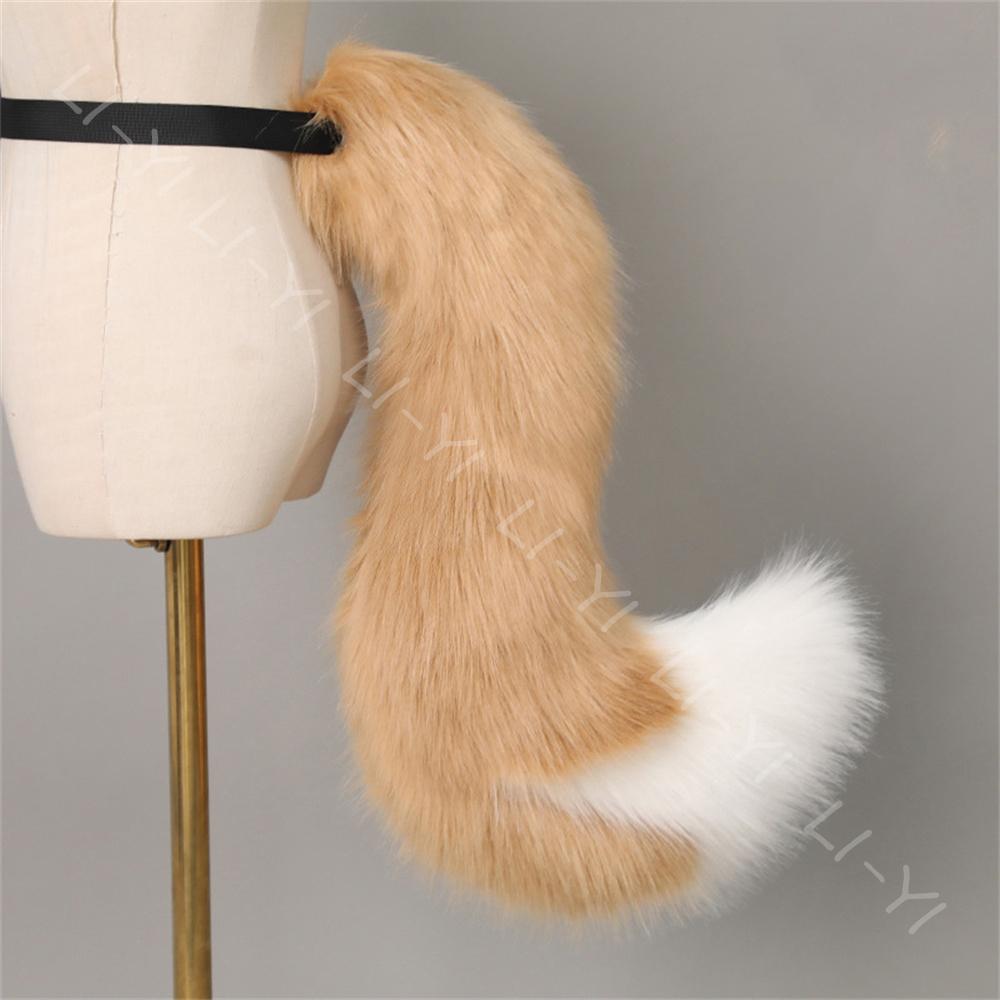 Halloween Kitsune Fox Tail Cosplay - 70Cm Fluffy Faux Fur Animal Tail With Belt , Detachable Tail Anime Costume Accessories about 70cm
Halloween Kitsune Fox Tail Cosplay - 70Cm Fluffy Faux Fur Animal Tail With Belt , Detachable Tail Anime Costume Accessories about 70cm