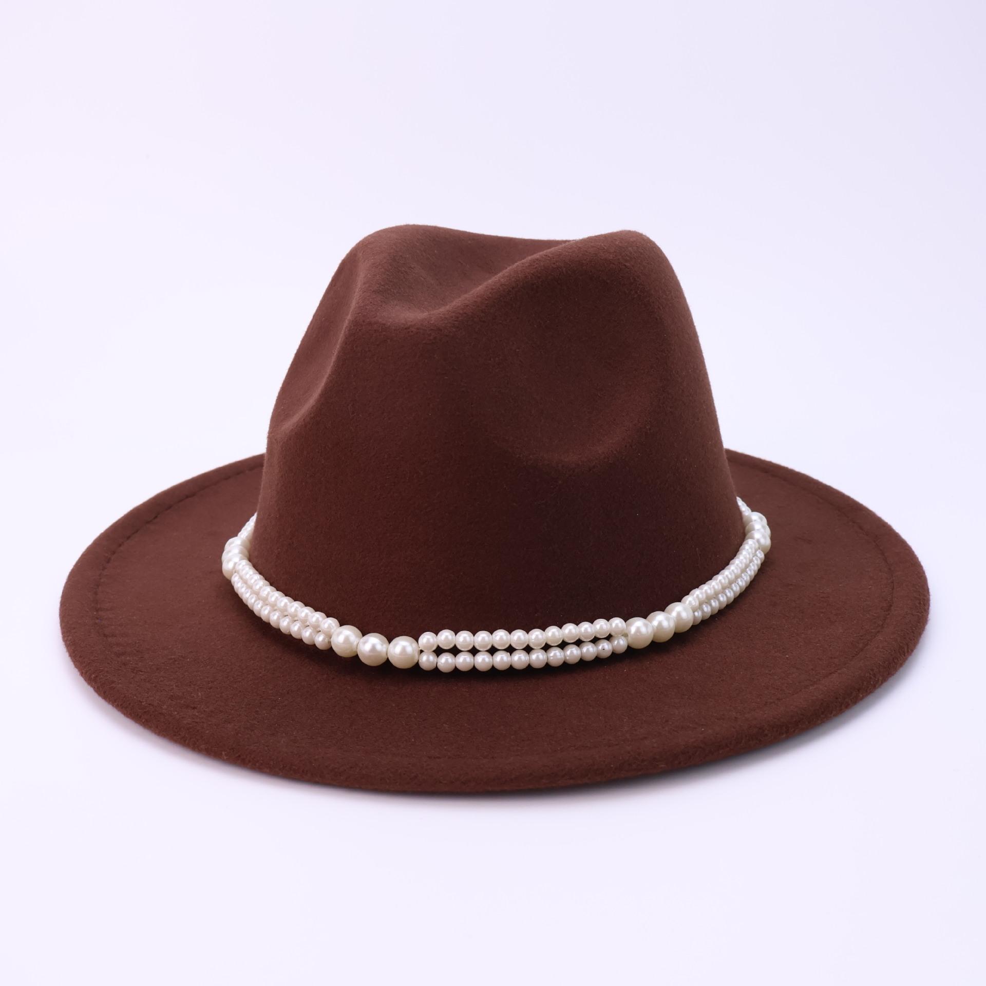 Top Hat Tibetan Hat Jazz Hat Wool Western Cowboy Hat Felt Hat Flat Brim Panama Jazz Hat M(56-58cm) темно-коричневого кольору
Top Hat Tibetan Hat Jazz Hat Wool Western Cowboy Hat Felt Hat Flat Brim Panama Jazz Hat M(56-58cm) темно-коричневого кольору