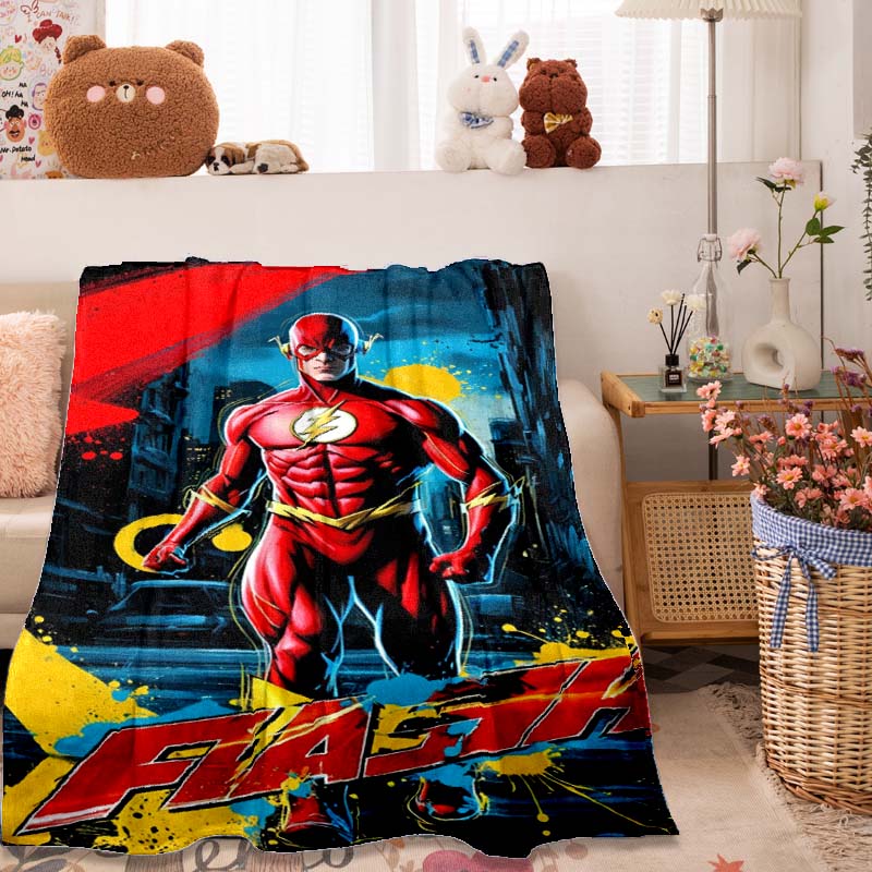 The Flash-themed cartoon blanket is perfect for naps, sofas, living rooms, offices, bedrooms, and other similar spaces.-2 75x90cm
The Flash-themed cartoon blanket is perfect for naps, sofas, living rooms, offices, bedrooms, and other similar spaces.-2 75x90cm