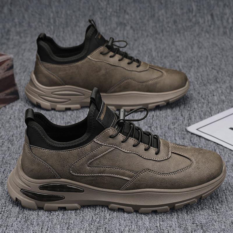 Кожаные кроссовки мужские повседневные туфли для папы мужские трендовые туфли осень 2025 новые мужские туфли низкие модные туфли для студентов 44
Кожаные кроссовки мужские повседневные туфли для папы мужские трендовые туфли осень 2025 новые мужские туфли низкие модные туфли для студентов 44