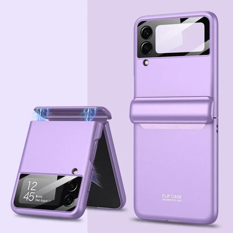 Магнітний чохол Flip5 Flip6 для Samsung Galaxy Z Flip 6 5 4 3 Повний захист шарніра Розкішна кришка-панель Захисне скло для камери на Z Flip 3 4 For Galaxy Z Flip 4 фіолетовий
Магнітний чохол Flip5 Flip6 для Samsung Galaxy Z Flip 6 5 4 3 Повний захист шарніра Розкішна кришка-панель Захисне скло для камери на Z Flip 3 4 For Galaxy Z Flip 4 фіолетовий