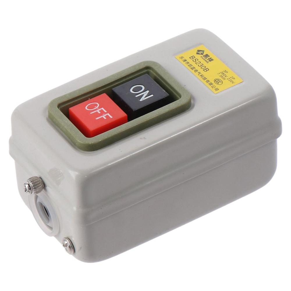 AC 220V/380V On/Off Start Stop Switch 10A Mechanical Equipment Control Station Circuit Controls
AC 220V/380V On/Off Start Stop Switch 10A Mechanical Equipment Control Station Circuit Controls