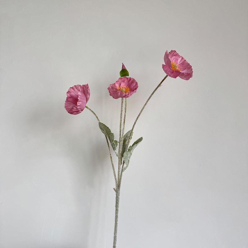 Iceland Poppy Artificial Flowers for Vase, Wedding Decor, and Photography Props
Iceland Poppy Artificial Flowers for Vase, Wedding Decor, and Photography Props