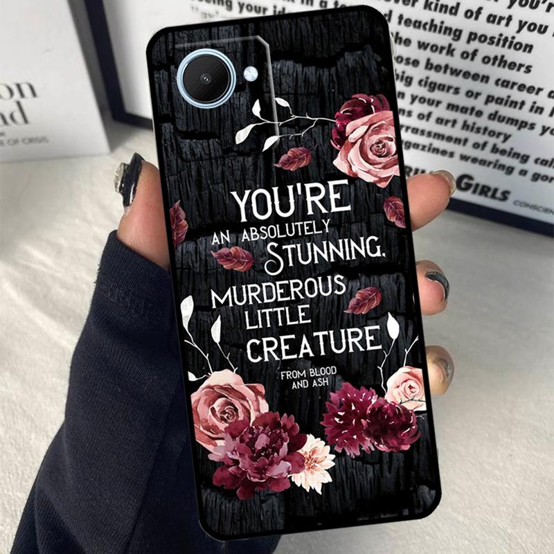 From Blood And Ash For Realme C75 C55 C71 C61 C53 C33 C63 C51 C65 C67 11 12 13 14 15 Pro Plus GT6 GT7 Pro Case Realme 15 Pro
From Blood And Ash For Realme C75 C55 C71 C61 C53 C33 C63 C51 C65 C67 11 12 13 14 15 Pro Plus GT6 GT7 Pro Case Realme 15 Pro