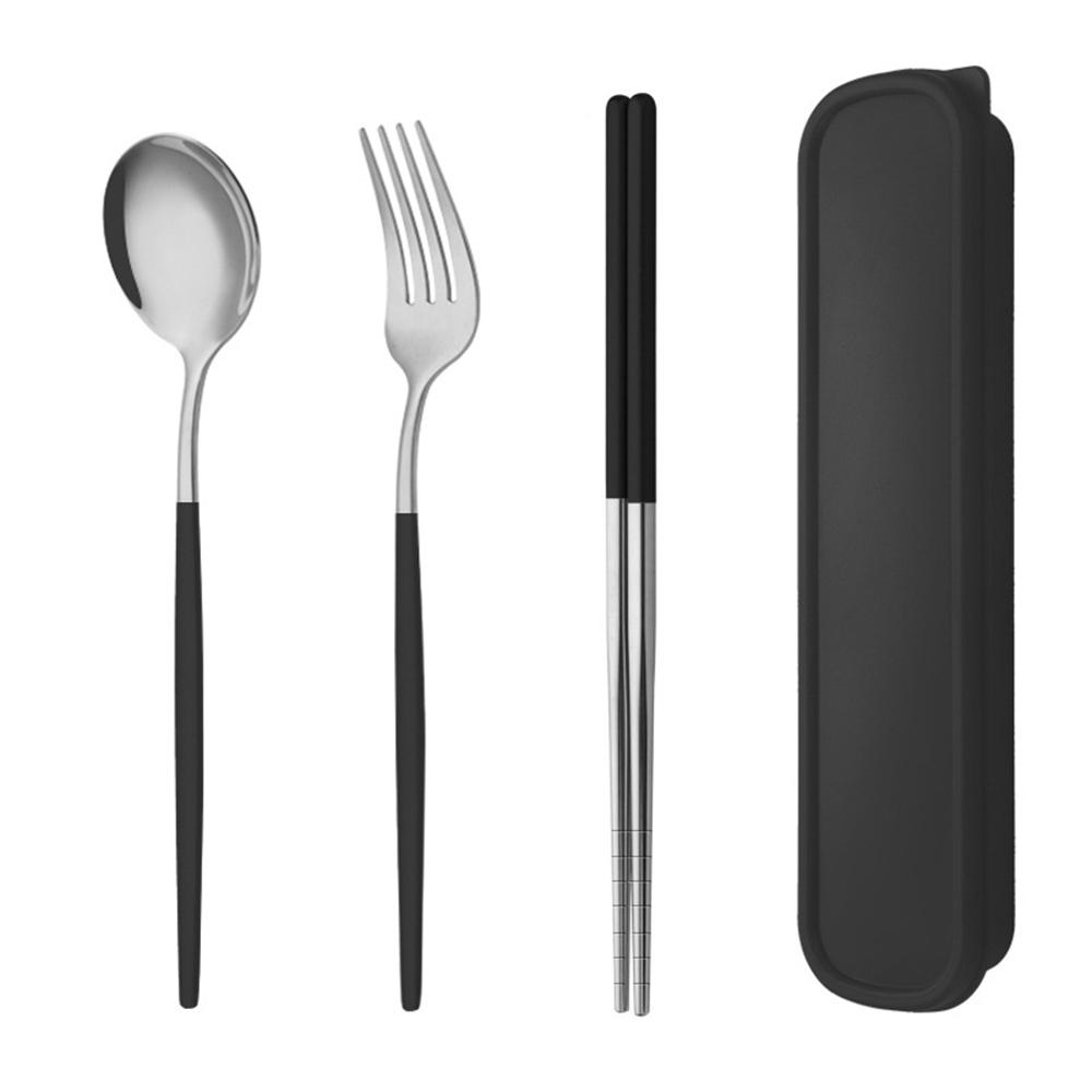 Portable Gold Tableware Cutlery Set Dinnerware Set High Quality Stainless Steel Fork Spoon Chopsticks Travel Flatware With Box
Portable Gold Tableware Cutlery Set Dinnerware Set High Quality Stainless Steel Fork Spoon Chopsticks Travel Flatware With Box