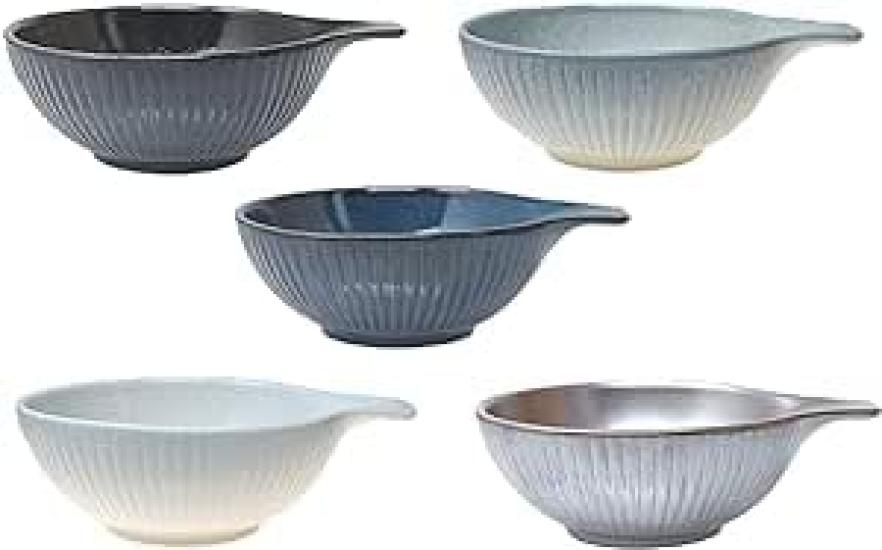ACS WEB SHOP 5 color set 12cm x 15cm Height 5cm Made in Japan Mino ware 5 pieces 5 colors Tonsui
ACS WEB SHOP 5 color set 12cm x 15cm Height 5cm Made in Japan Mino ware 5 pieces 5 colors Tonsui