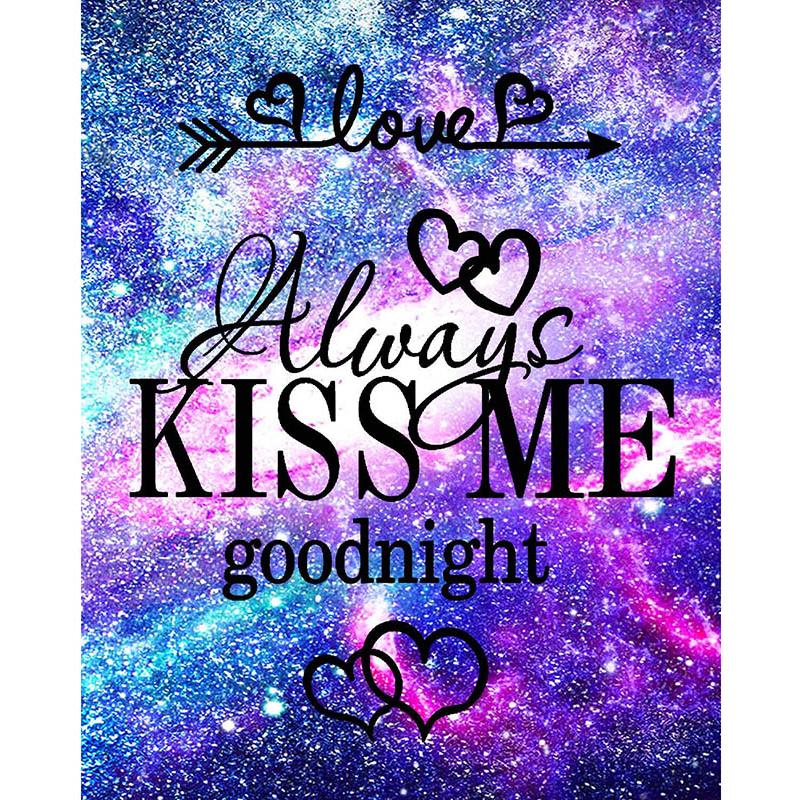 5D Diy Алмазная живопись KISS ME Алмазная вышивка Крест стежок Главная Декор ручной подарки
5D Diy Алмазная живопись KISS ME Алмазная вышивка Крест стежок Главная Декор ручной подарки