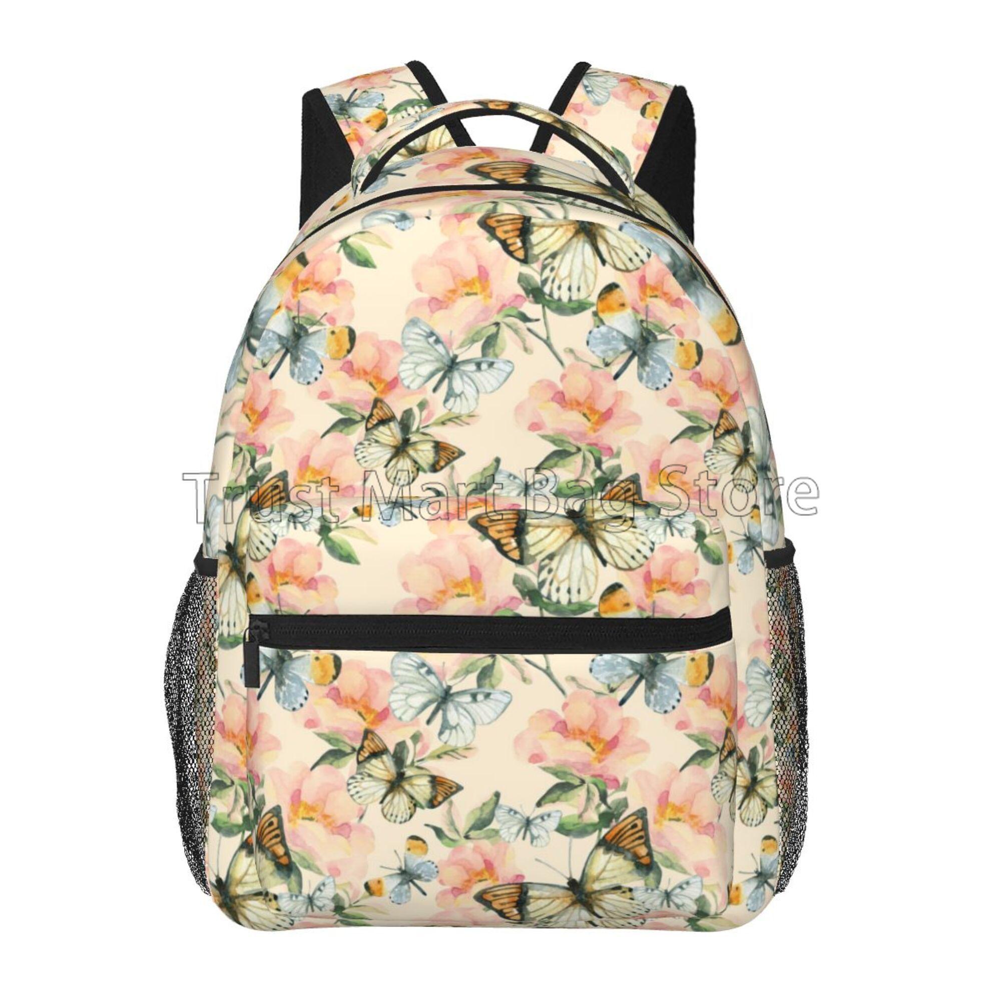 Butterfly Backpack Casual Canvas Backpacks Colorful Butterfly Bookbag Laptop Daypack for Toddler Teen Boys Girls Women Men Gifts
Butterfly Backpack Casual Canvas Backpacks Colorful Butterfly Bookbag Laptop Daypack for Toddler Teen Boys Girls Women Men Gifts